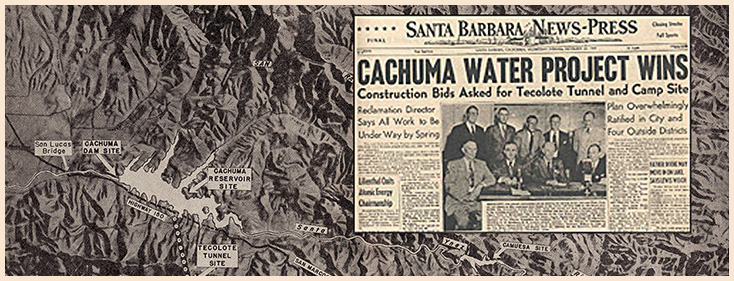Cachuma News Press Headline and Article